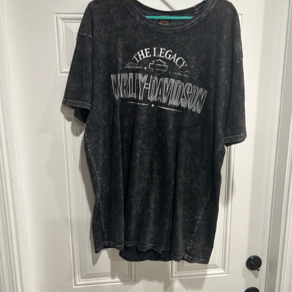 Harley-Davidson Black Graphic T-Shirt for Men